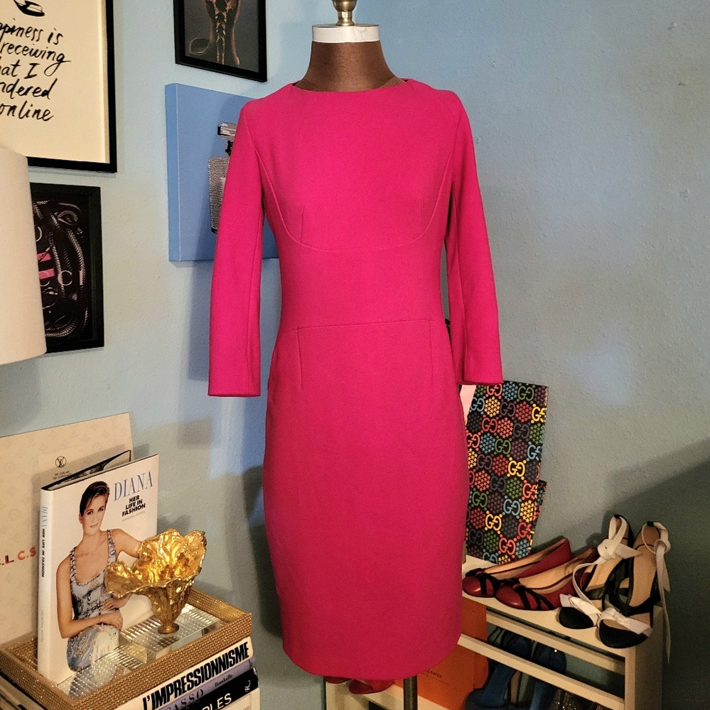 René Lezard  Pink Dress